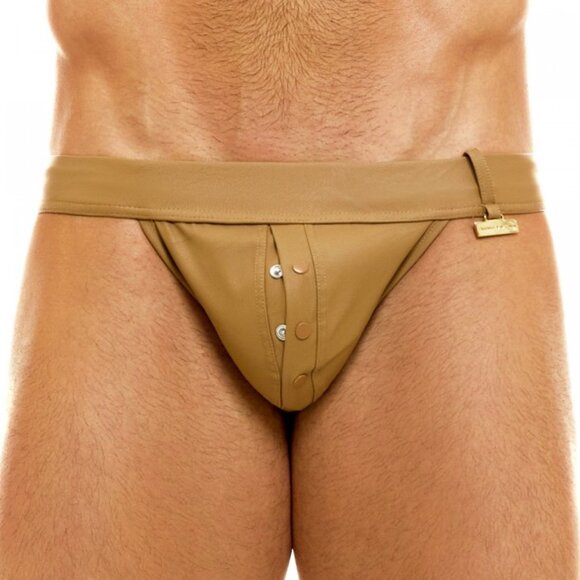 Modus Vivendi Designer  Leather Legacy Tanga Brief - Picture 3 of 10